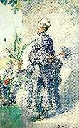 Carl Larsson, flickan med dammvippan